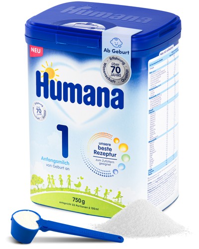 Humana anfangsmilch 750g - anfangsmilch, –