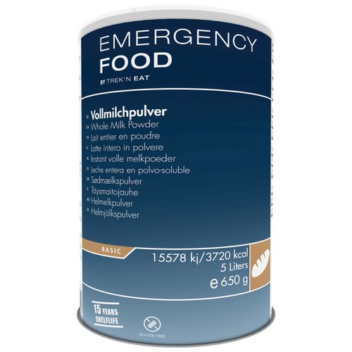 Emergency food vollmilchpulver - food,