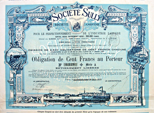 Soc sully hist anleihe - s.a., hist.